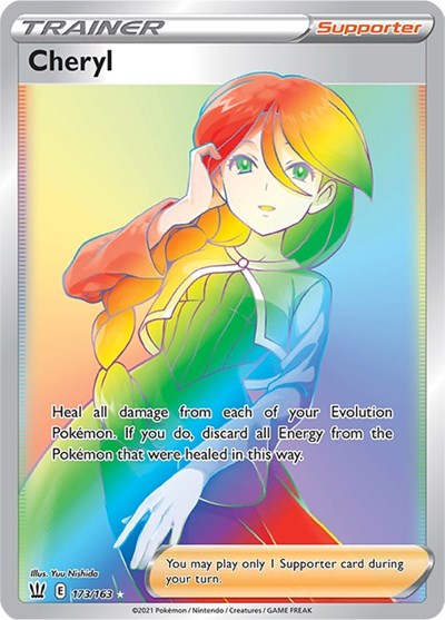 Cheryl (Secret) - 173/163 - SWSH05: Battle Styles