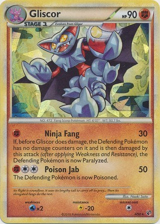 Gliscor (Cracked Ice Holo) - 004/090 - Blister Exclusives