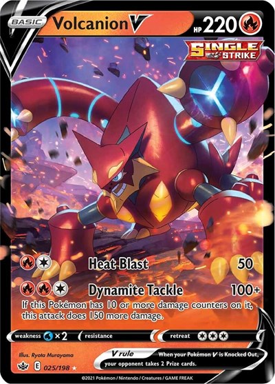 Volcanion V - 025/198 - SWSH06: Chilling Reign
