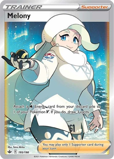 Melony (Full Art) - 195/198 - SWSH06: Chilling Reign