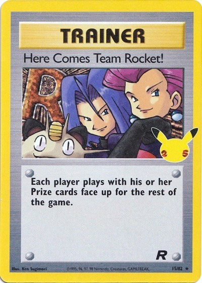 Here Comes Team Rocket! - 015/082 - Celebrations: Classic Collection