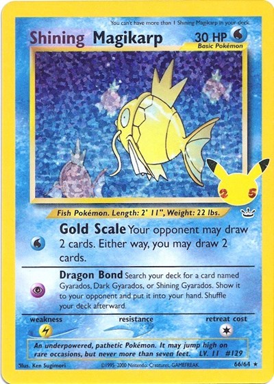 Shining Magikarp - 066/064 - Celebrations: Classic Collection