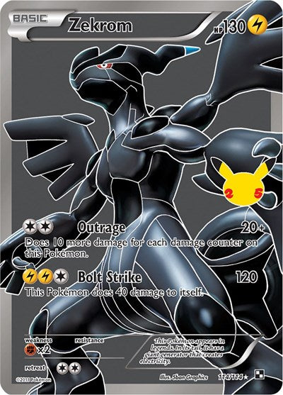 Zekrom - 114/114 - Celebrations: Classic Collection