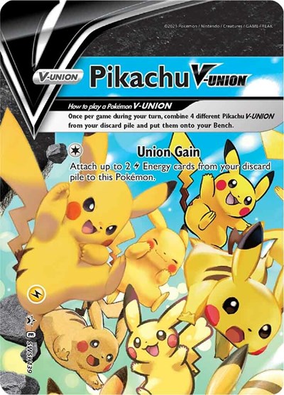 Pikachu V-Union - SWSH139 - SWSH: Sword & Shield Promo Cards