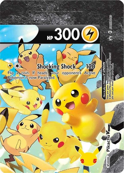 Pikachu V-Union - SWSH140 - SWSH: Sword & Shield Promo Cards
