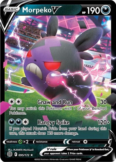 Morpeko V - 095/172 - SWSH09: Brilliant Stars