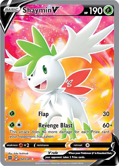 Shaymin V (Full Art) - 152/172 - SWSH09: Brilliant Stars