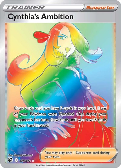 Cynthia's Ambition (Secret) - 178/172 - SWSH09: Brilliant Stars