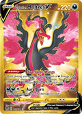 Galarian Moltres V (Secret) - 183/172 - SWSH09: Brilliant Stars