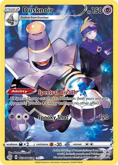 Dusknoir - TG06/TG30 - SWSH09: Brilliant Stars Trainer Gallery