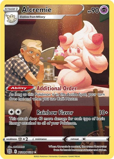 Alcremie - TG08/TG30 - SWSH09: Brilliant Stars Trainer Gallery
