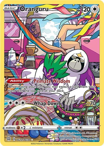 Oranguru - TG12/TG30 - SWSH09: Brilliant Stars Trainer Gallery