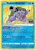 Radiant Blastoise - 018/078 - Pokemon GO
