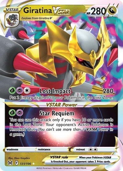 Giratina VSTAR - 131/196 - SWSH11: Lost Origin