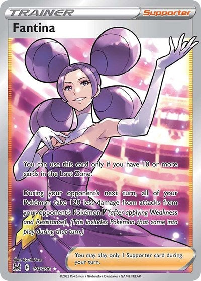 Fantina (Full Art) - 191/196 - SWSH11: Lost Origin