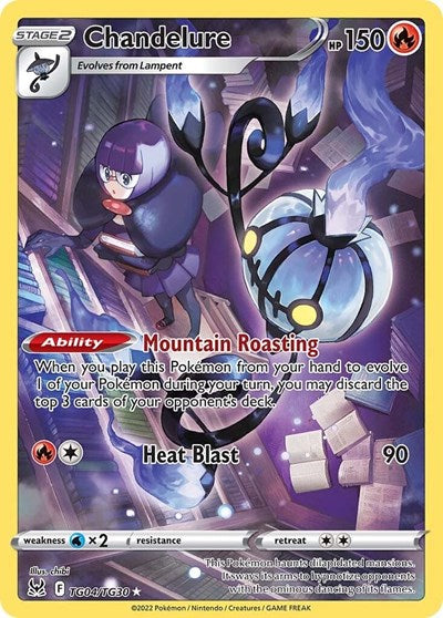 Chandelure - TG04/TG30 - SWSH11: Lost Origin Trainer Gallery