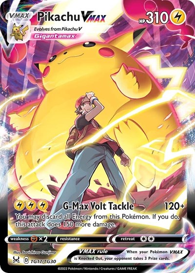 Pikachu VMAX - TG17/TG30 - SWSH11: Lost Origin Trainer Gallery