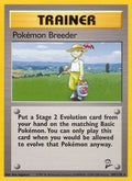 Pokemon Breeder - 105/130 - Base Set 2