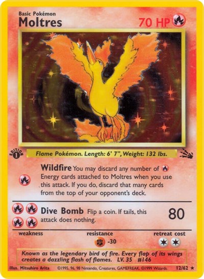 Moltres - 012/062 - Fossil