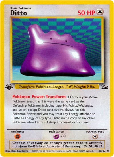 Ditto - 018/062 - Fossil