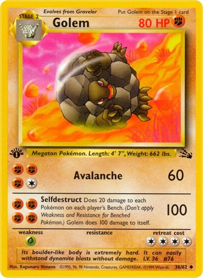 Golem - 036/062 - Fossil