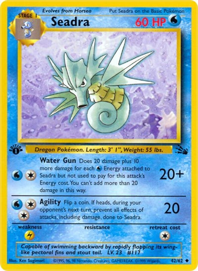 Seadra - 042/062 - Fossil