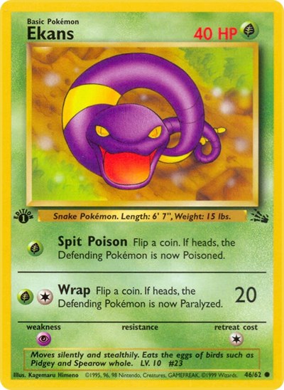 Ekans - 046/062 - Fossil
