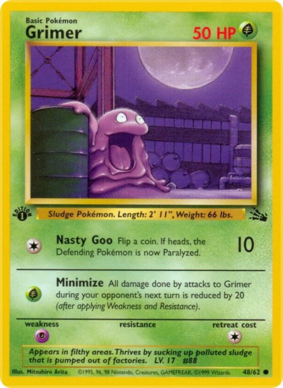 Grimer - 048/062 - Fossil