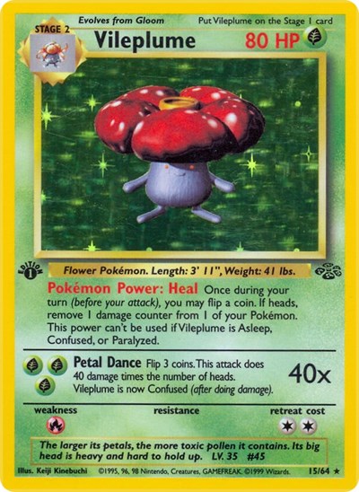 Vileplume - 015/064 - Jungle