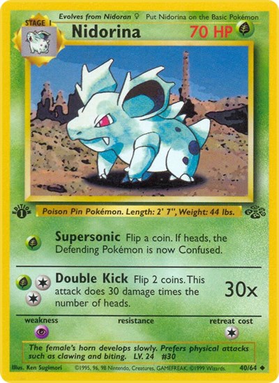 Nidorina - 040/064 - Jungle