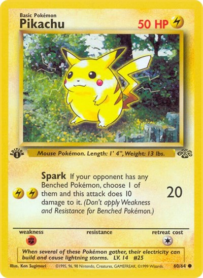 Pikachu - 060/064 - Jungle