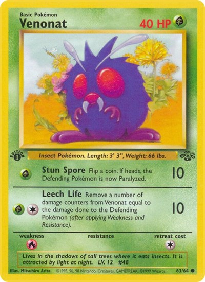 Venonat - 063/064 - Jungle