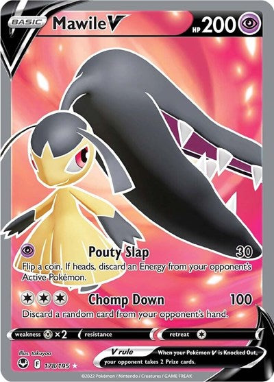Mawile V (Full Art) - 178/195 - SWSH12: Silver Tempest
