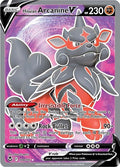 Hisuian Arcanine V (Full Art) - 179/195 - SWSH12: Silver Tempest