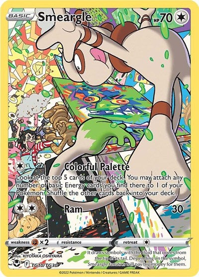 Smeargle - TG10/TG30 - SWSH12: Silver Tempest Trainer Gallery