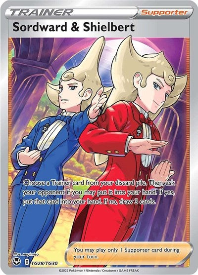 Sordward & Shielbert - TG28/TG30 - SWSH12: Silver Tempest Trainer Gallery