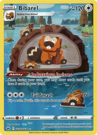 Bibarel - GG25/GG70 - SWSH: Crown Zenith: Galarian Gallery