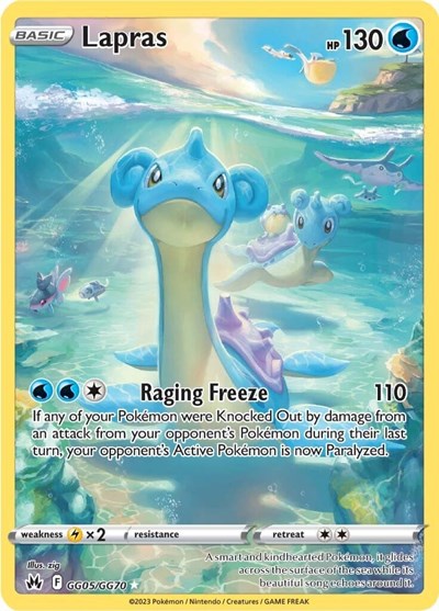 Lapras - GG05/GG70 - SWSH: Crown Zenith: Galarian Gallery