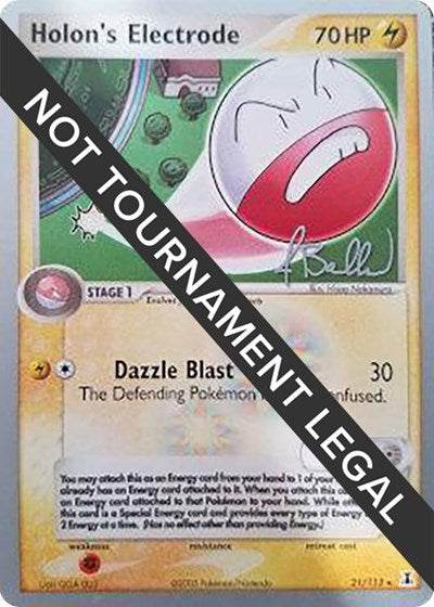 Holon's Electrode - 2006 (Jimmy Ballard) - 021/113 - World Championship Decks