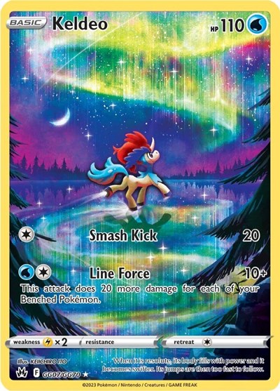 Keldeo - GG07/GG70 - SWSH: Crown Zenith: Galarian Gallery