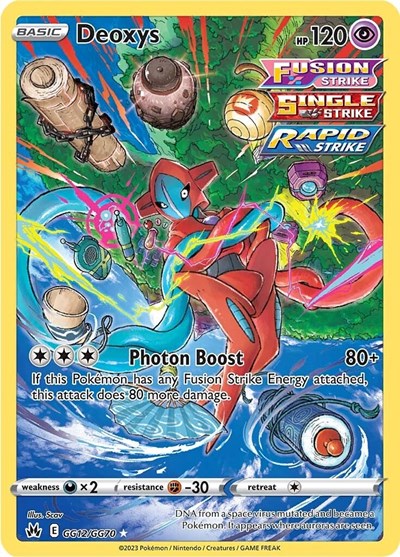 Deoxys - GG12/GG70 - SWSH: Crown Zenith: Galarian Gallery