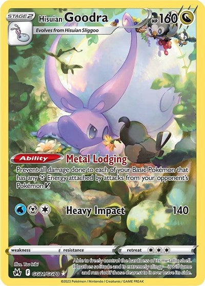 Hisuian Goodra - GG21/GG70 - SWSH: Crown Zenith: Galarian Gallery
