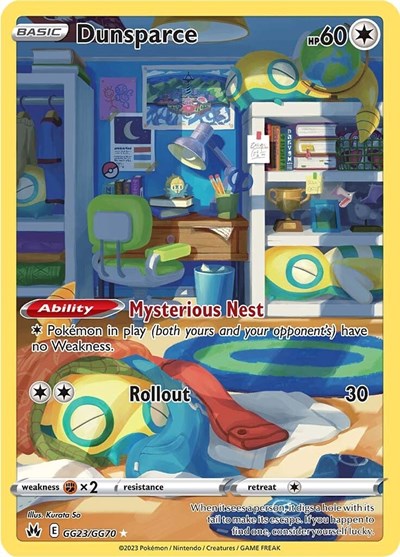 Dunsparce - GG23/GG70 - SWSH: Crown Zenith: Galarian Gallery