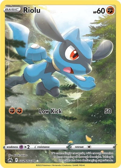 Riolu - GG26/GG70 - SWSH: Crown Zenith: Galarian Gallery