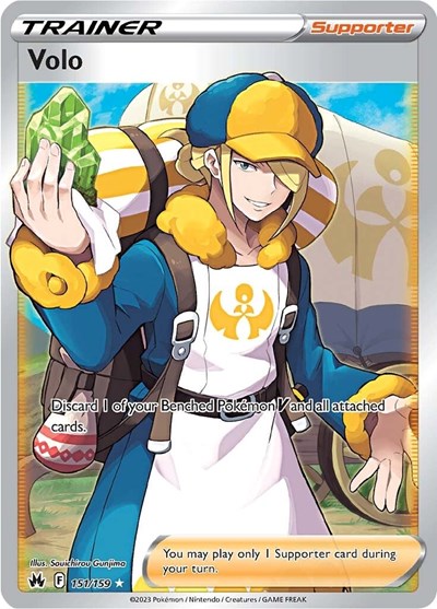 Volo (Full Art) - 151/159 - SWSH: Crown Zenith