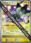 Luxray GL LV.X - 2009 (Stephen Silvestro) - 109/111 - World Championship Decks