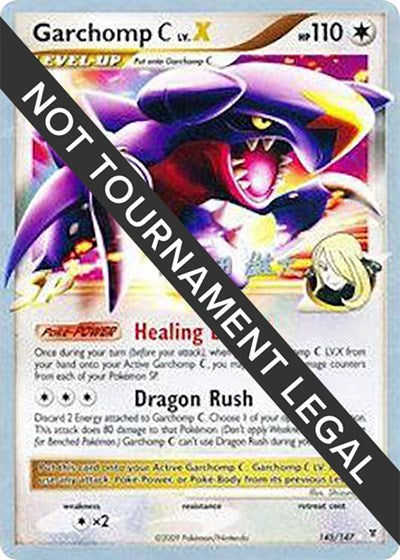 Garchomp C LV.X - 2010 (Yuta Komatsuda) - 145/147 - World Championship Decks
