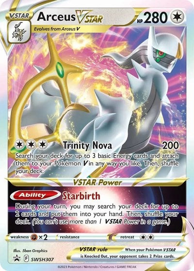 Arceus VSTAR - SWSH307 - SWSH: Sword & Shield Promo Cards