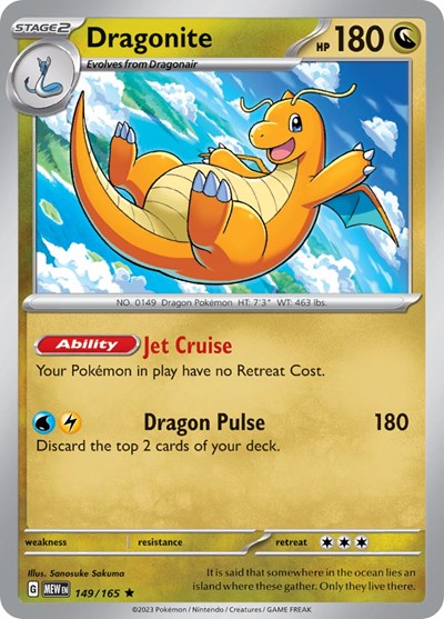 Dragonite - 149/165 - SV: Scarlet & Violet 151