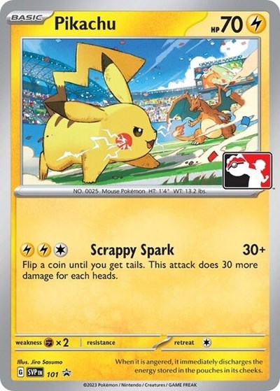Pikachu - 101 - SV: Scarlet & Violet Promo Cards